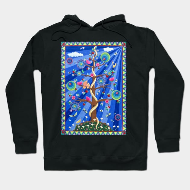 Mandala Tree of Life Hoodie by SoozieWray